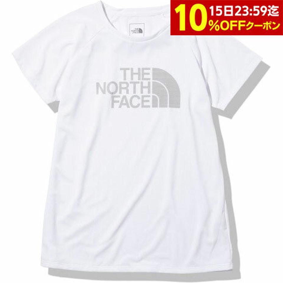 ノースフェイス（THE NORTH FACE）（レディース）ショートスリーブGTDロゴクルーシャツ NTW12376 W