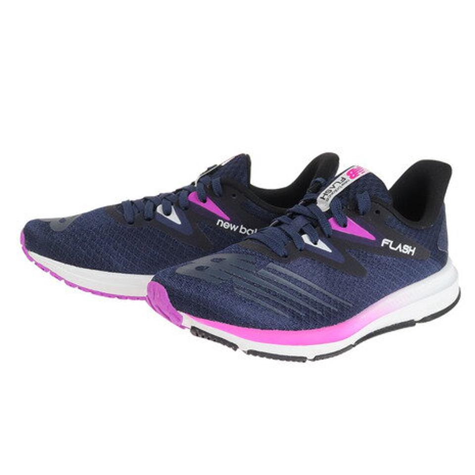 ニューバランス（new balance）（レディース）ランニングシューズ ダイナソフト フラッシュ v6 DYNASOFT FLASH v6 ネイビー WFLSHNP6 B スニーカー 軽量