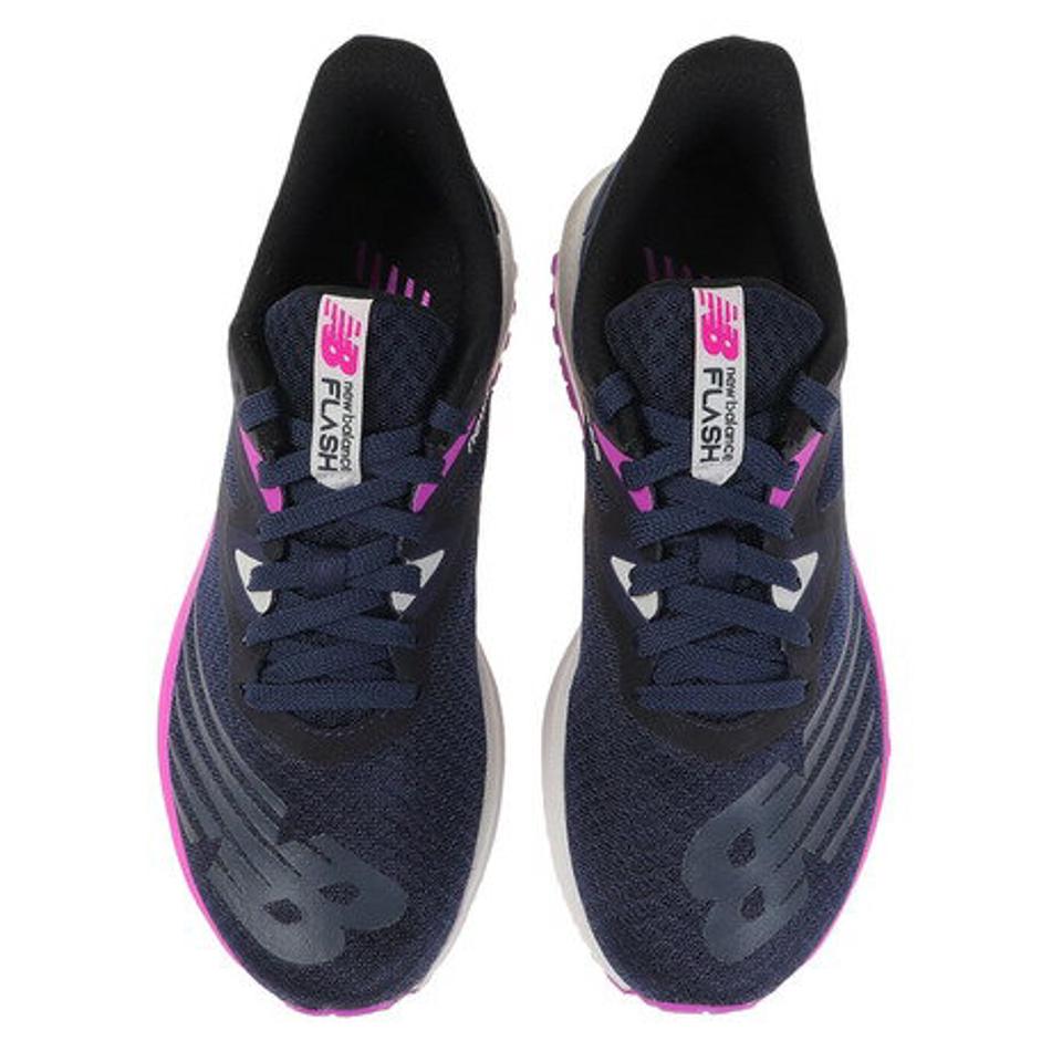ニューバランス（new balance）（レディース）ランニングシューズ ダイナソフト フラッシュ v6 DYNASOFT FLASH v6 ネイビー WFLSHNP6 B スニーカー 軽量