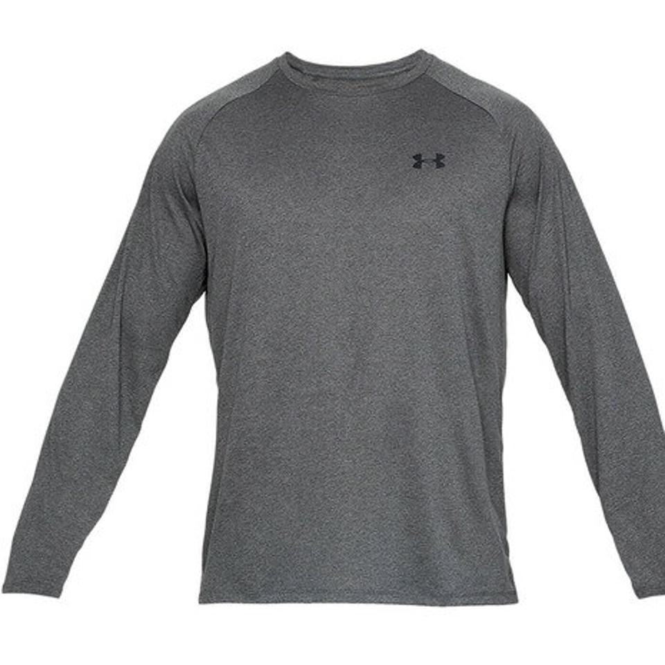 【10/25 24h限定 エントリー&対象3店舗買い回りで最大P10倍!】アンダーアーマー(UNDER ARMOUR)(メンズ)長袖Tシャツ ヒートギア(夏向け) メンズ ドライ 速乾 テック2.0 ロングスリーブ 1358562 CBH/BLK AT