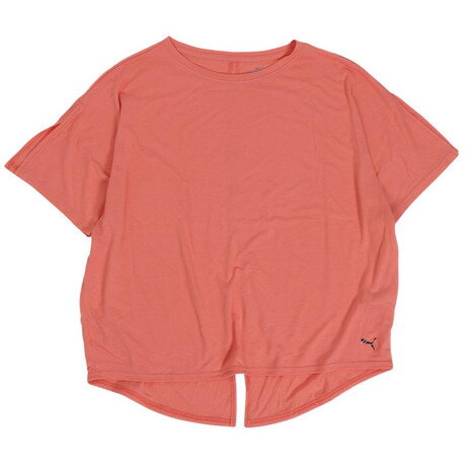 プーマ(PUMA)(レディース)半袖Tシャツ レディース ウィメンズ ヨガ スタジオ 523533 48 SPNK