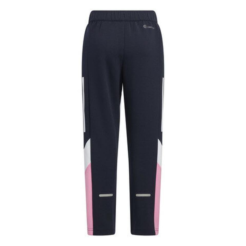 アディダス(adidas)(キッズ)キッズ カラーブロック ダブルニット レギュラーフィット ウォームアップパンツ BUK50-IB0265