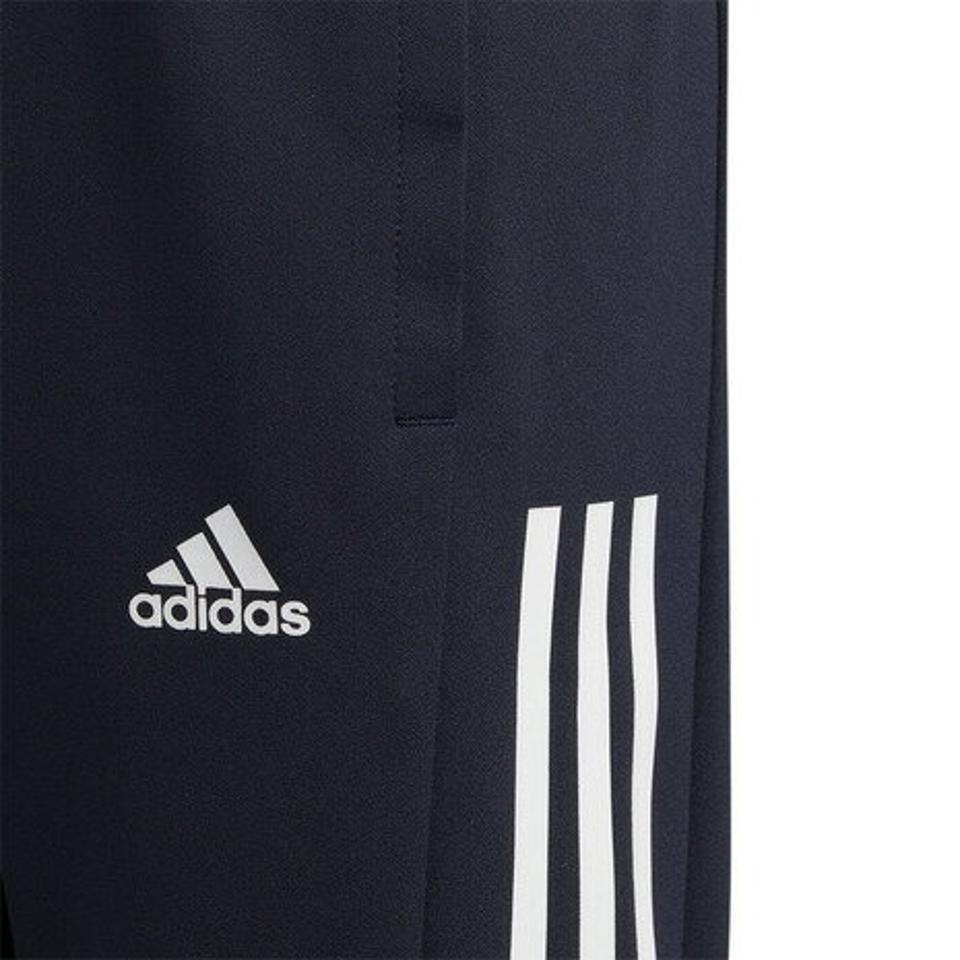 アディダス(adidas)(キッズ)キッズ カラーブロック ダブルニット レギュラーフィット ウォームアップパンツ BUK50-IB0265