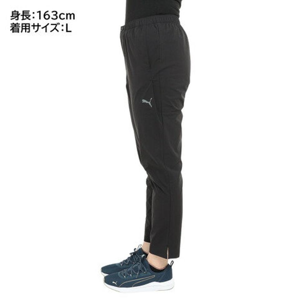 プーマ(PUMA)(レディース)PCPC ウーブン テーパード クロップド パンツ 674943 01 BLK