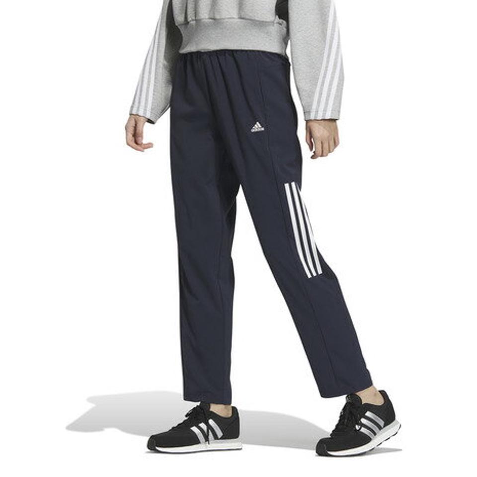 アディダス(adidas)(レディース)シーズナル スポーツウェア ルーズフィット カラーブロック クロスパンツ BUJ26-IA5219