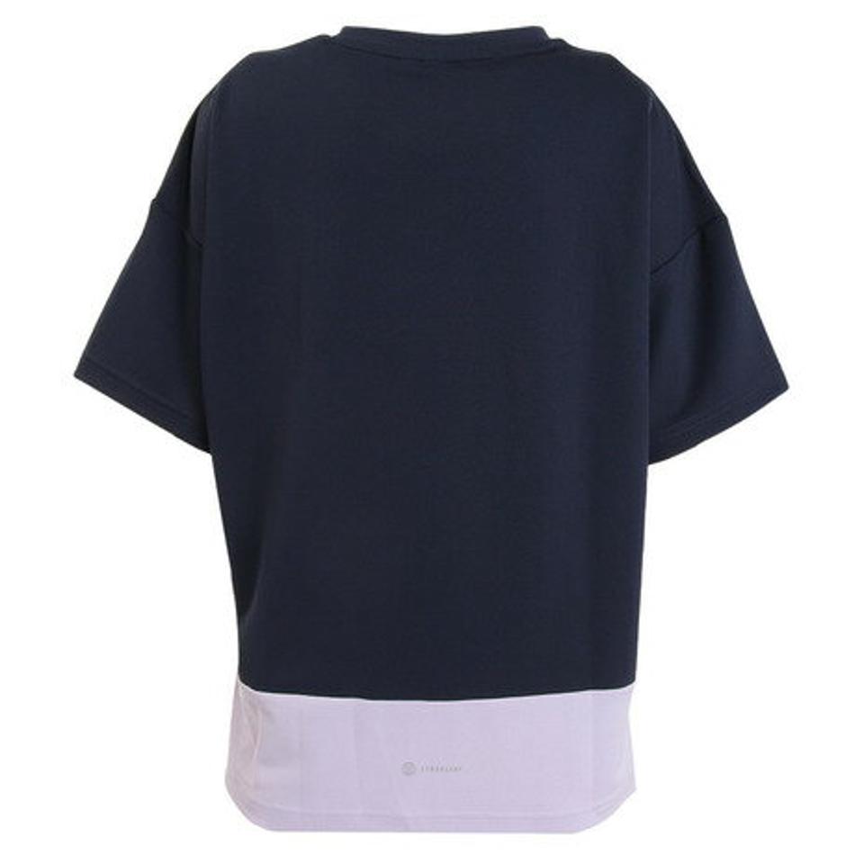 アディダス(adidas)(レディース)半袖シャツ レディース シーズナル カラーブロック BUJ56-IA5194