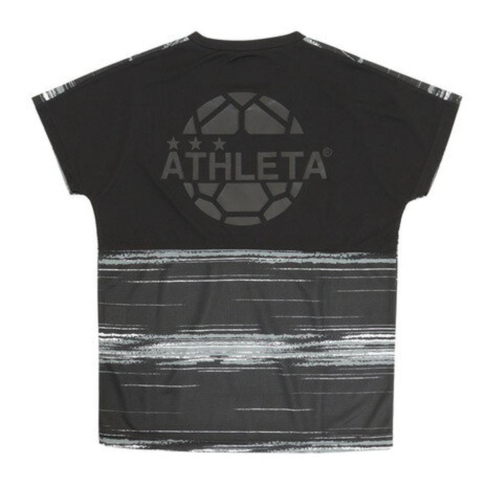 【10%OFFクーポン 3/9まで】アスレタ（ATHLETA）（キッズ）ジュニア プラクティス上下セット XE-410J BLK