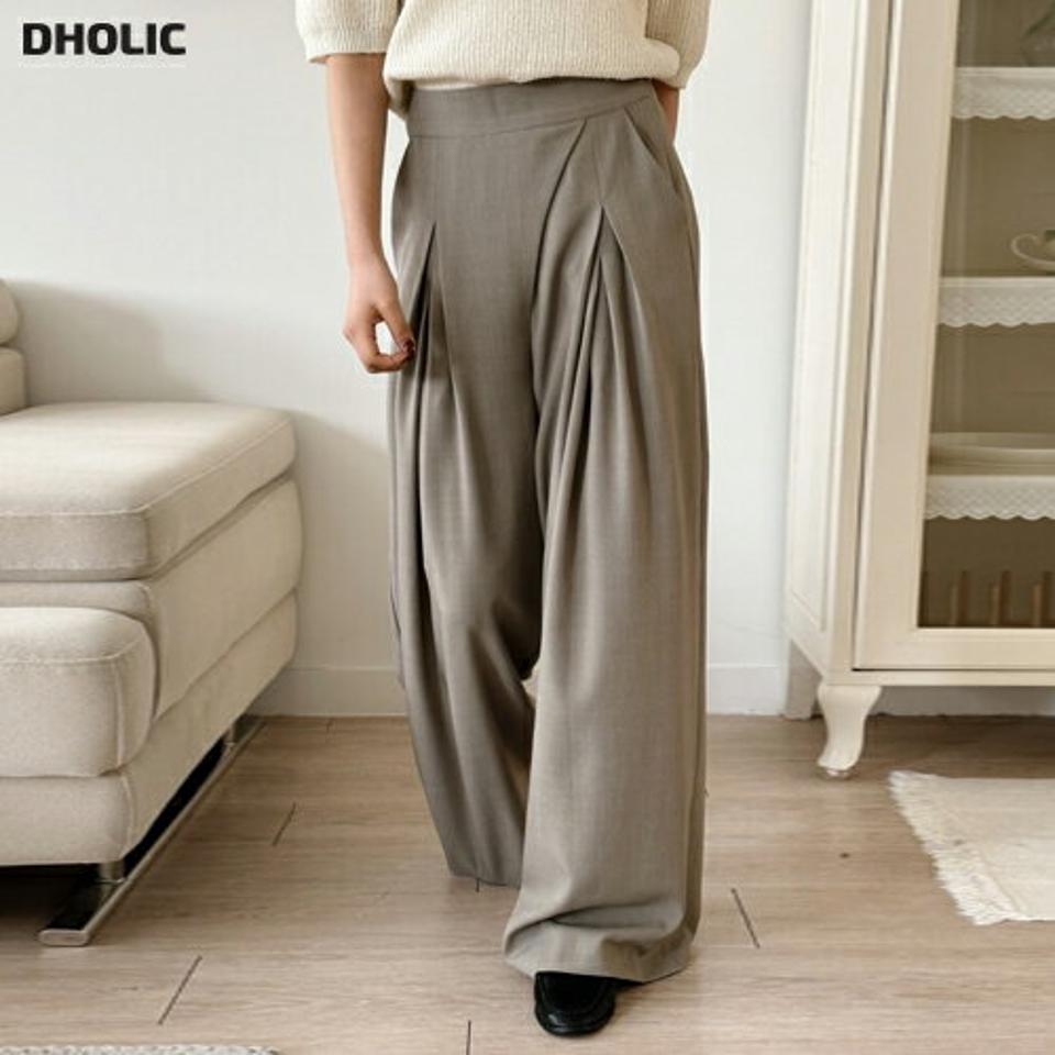 ダイアゴナルラインパンツ・p003553 レディース 【pt】パンツ ロング丈 単色 無地 シンプル ベーシック ダイアゴナル ライン ワイド フルレングス ゆったり 楽ちん カジュアル ラフ 秋 冬 春 夏 韓国ファッション MKT