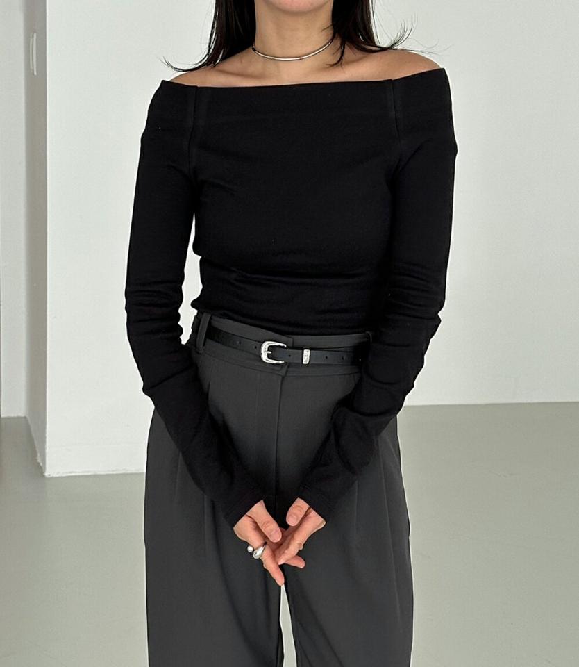 【送料無料】ストラップヘムスラックス・p002893 レディース 【pt】スラックス パンツ ロング丈 ヘム 単色 無地 シンプル ベーシック ヘム タック 秋 冬 かっこいい モード カジュアル ユニーク 個性的 春 韓国ファッション MKT