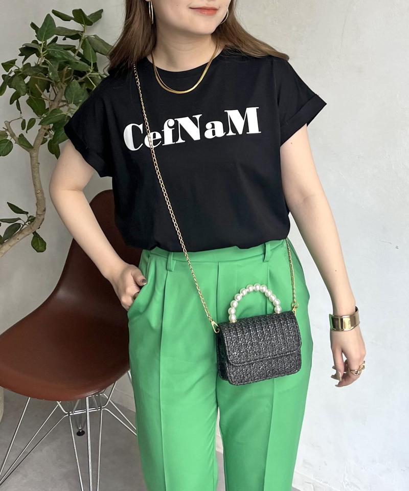 ドライタッチシルケットロゴTシャツ