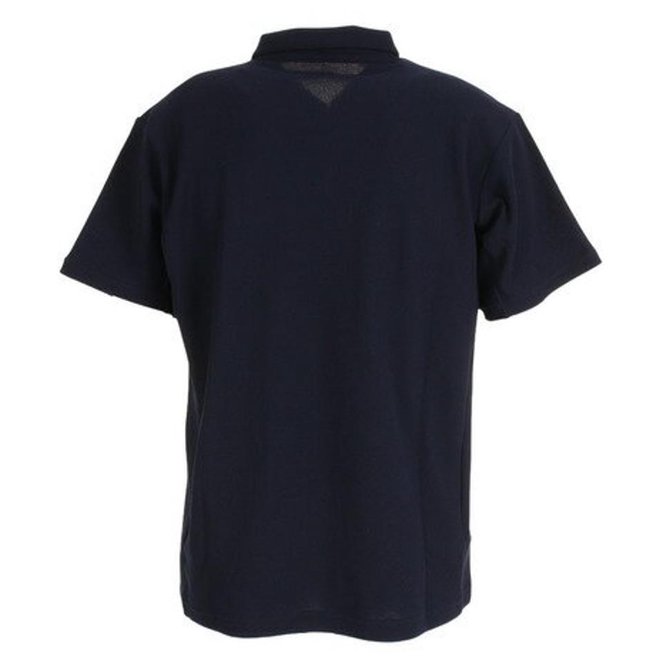 デサント（DESCENTE）（メンズ）半袖ポロシャツ メンズ SUNSCREEN 鬼鹿の子 カラー DMMVJA70 NV