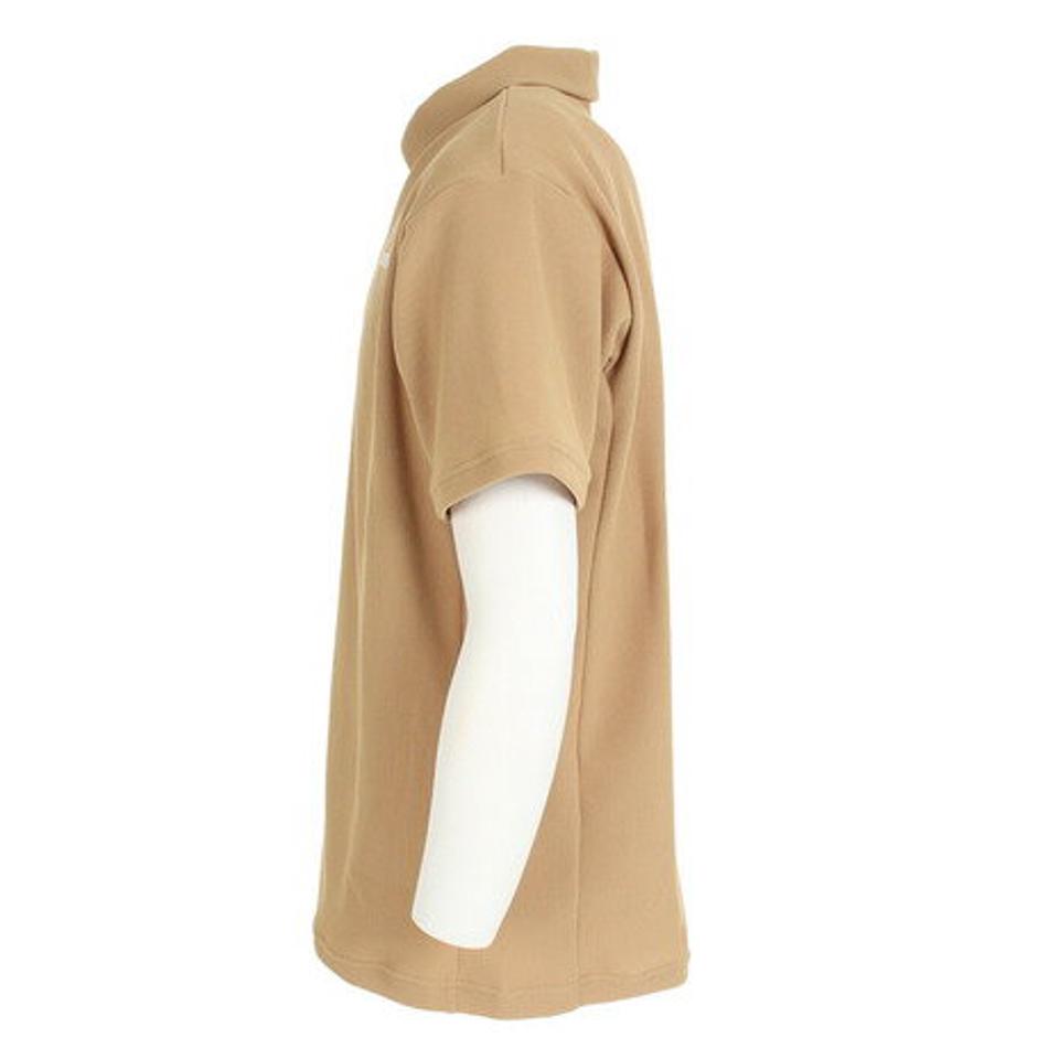 デサント（DESCENTE）（メンズ）半袖ポロシャツ メンズ SUNSCREEN 鬼鹿の子 カラーロゴ DMMVJA70 BG