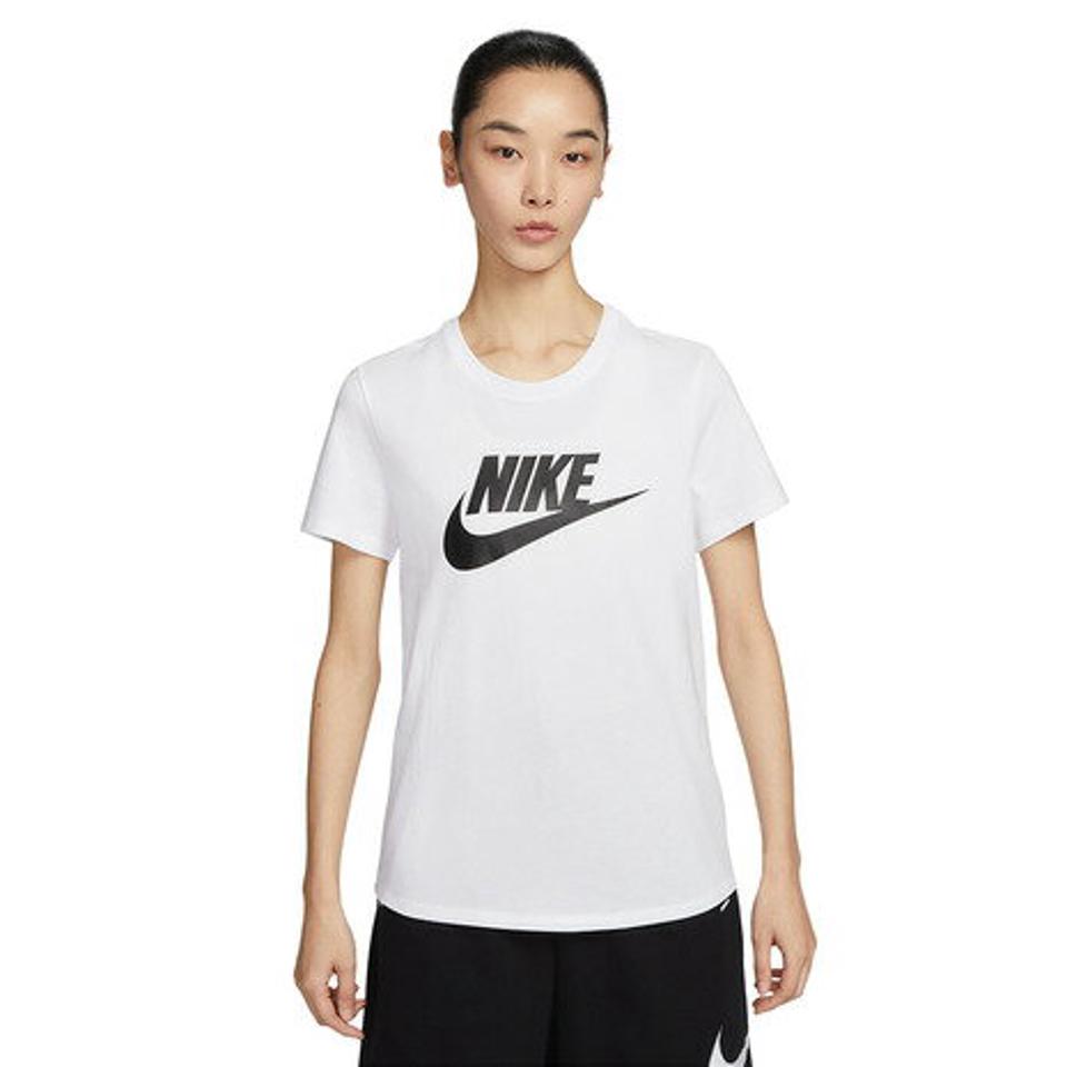 ナイキ(NIKE)(レディース)半袖Tシャツ 白 レディース NSW エッセンシャル ICN FTRA DX7907-100