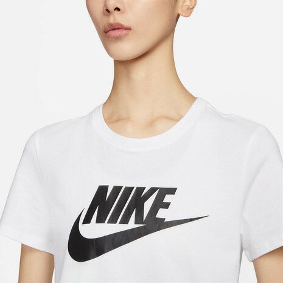 ナイキ(NIKE)(レディース)半袖Tシャツ 白 レディース NSW エッセンシャル ICN FTRA DX7907-100