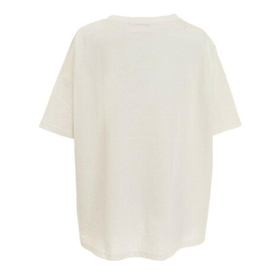 アンティバルリスティック(ANTI BALLISTIC)(レディース)ミッキー相良刺繍 半袖Tシャツ 222AN2ST006 WHT F