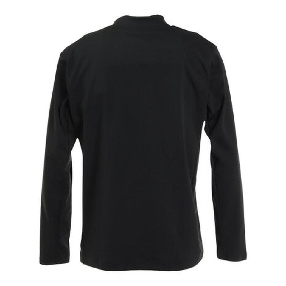 【10%OFFクーポン 3/15まで】デサント(DESCENTE)(メンズ)長袖Tシャツ メンズ S.F.TECH モックネック DX-C2363XB BK