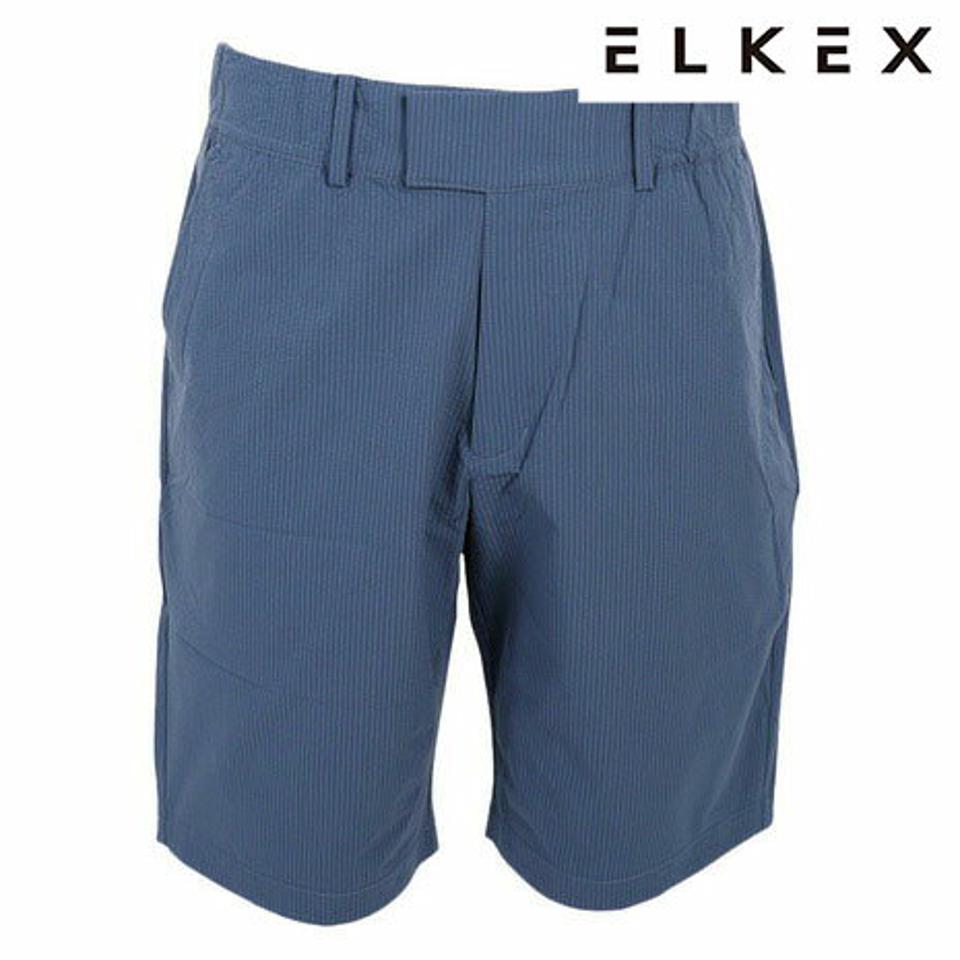 エルケクス(ELKEX)(メンズ)ショートパンツ SUCKER EKM2S14158 DBLU