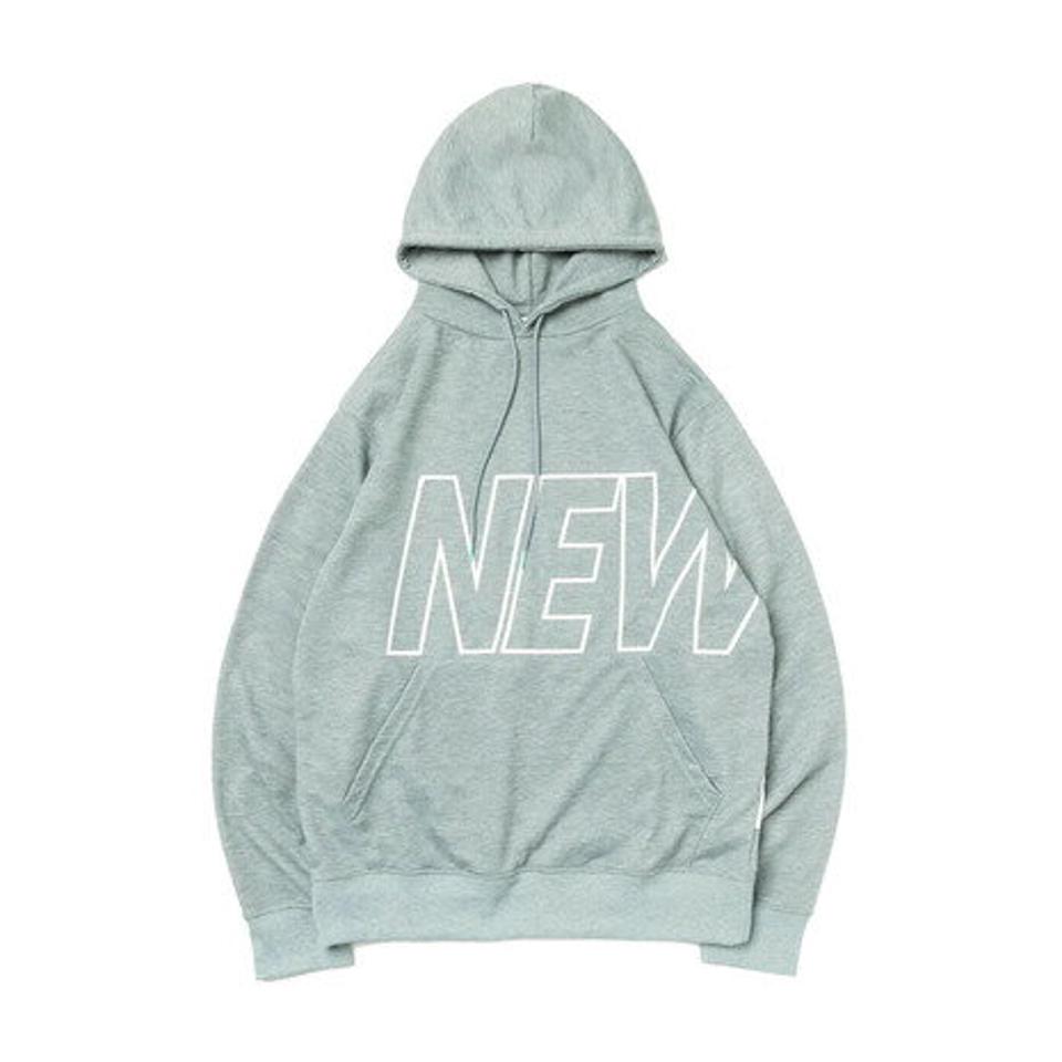 ニューエラ(NEW ERA)(メンズ、レディース)ドライスウェット ビックロゴ プルオーバーフーディー 13516853