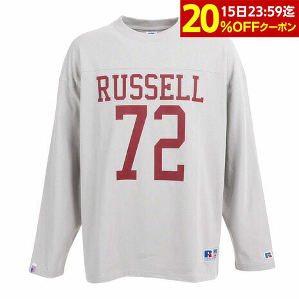ラッセル(RUSSELL)(メンズ)COTTON USA 長袖Tシャツ RBM23ES0001