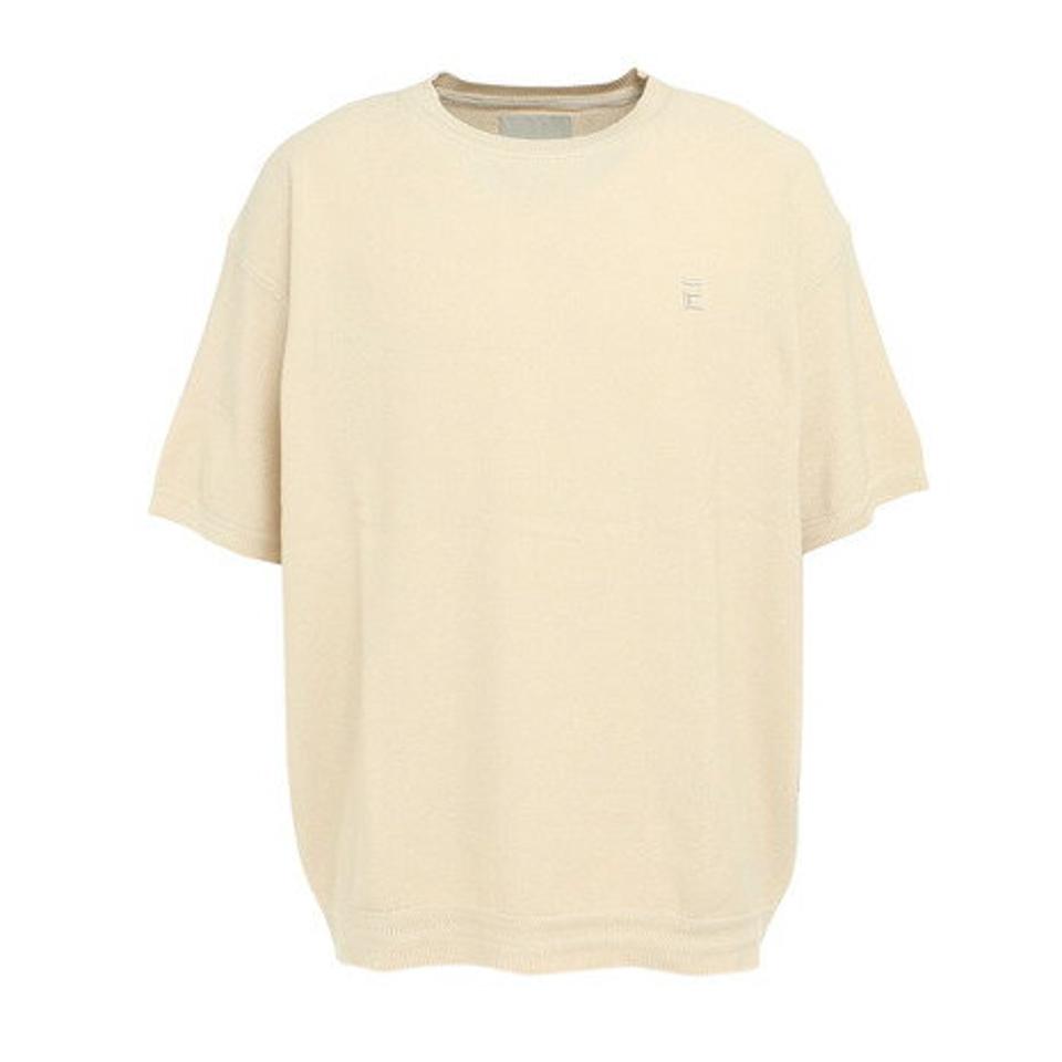 エルケクス(ELKEX)(メンズ)半袖Tシャツ メンズ PIQUE KNIT EKM3S10011 OWHT