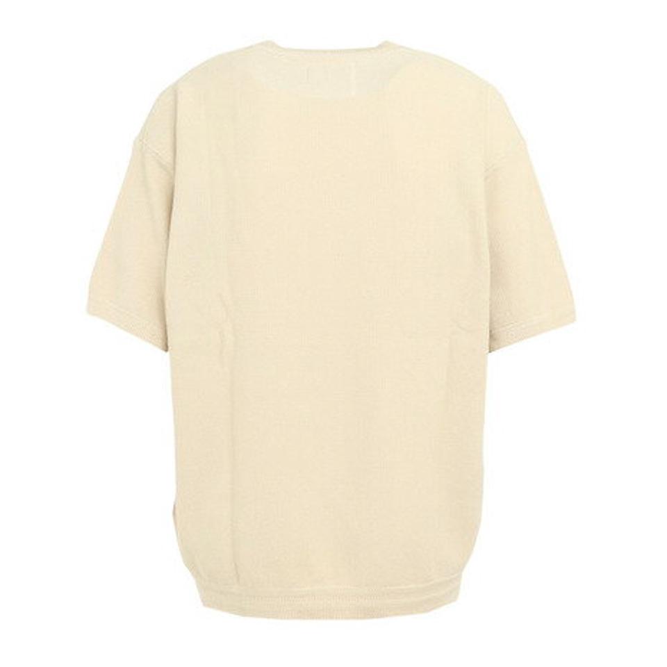 エルケクス(ELKEX)(メンズ)半袖Tシャツ メンズ PIQUE KNIT EKM3S10011 OWHT