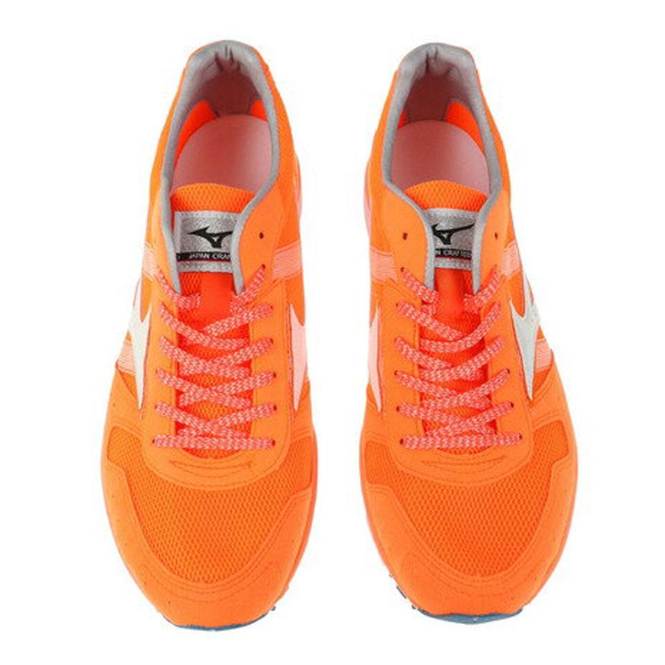 ミズノ（MIZUNO）（メンズ、レディース）ランニングシューズ ウエーブ エンペラー ジャパン 4 オレンジ U1GD192061 スニーカー トレーニング マラソン 軽量