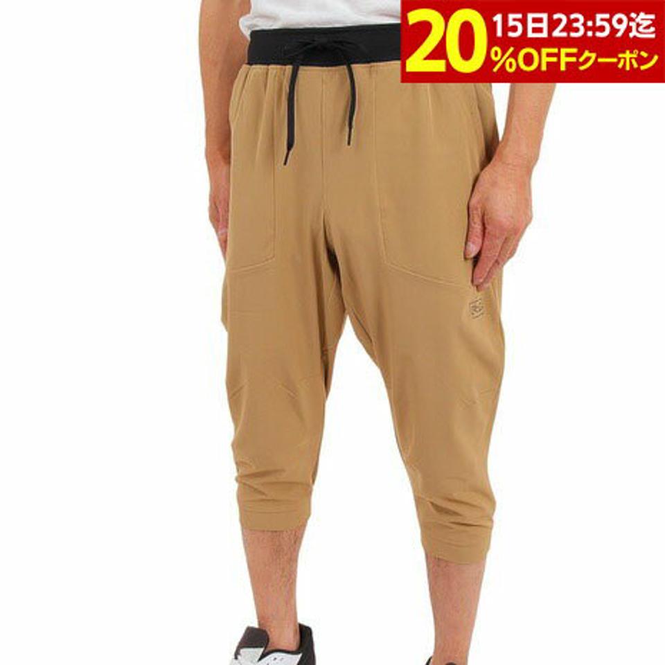 【10%OFFクーポン対象!8/10まで】ライズ(RYZ)(メンズ)パンツ メンズ MFX ウーブンカプリパンツ RZ10EG23SS0019 BEG