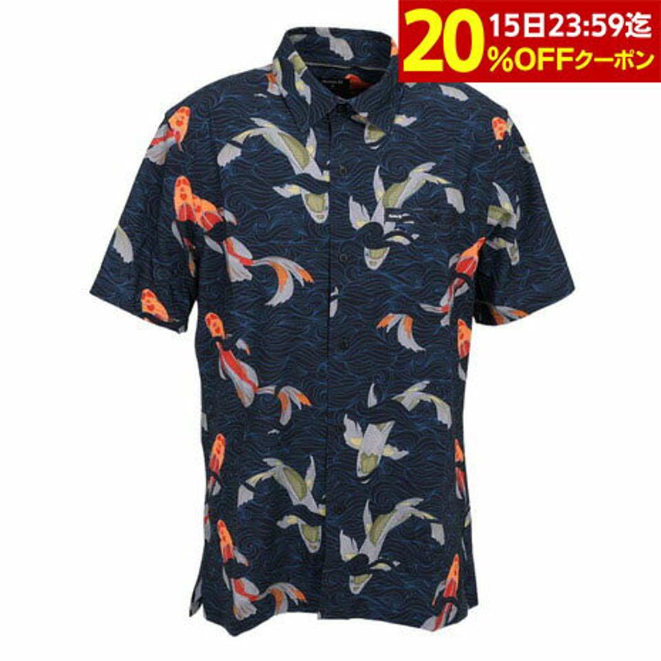 【20%OFFクーポン対象！6/4まで】ハーレー（HURLEY）（メンズ）PHANTOM SHIRT KOI 半袖シャツ 22 DA4191-011
