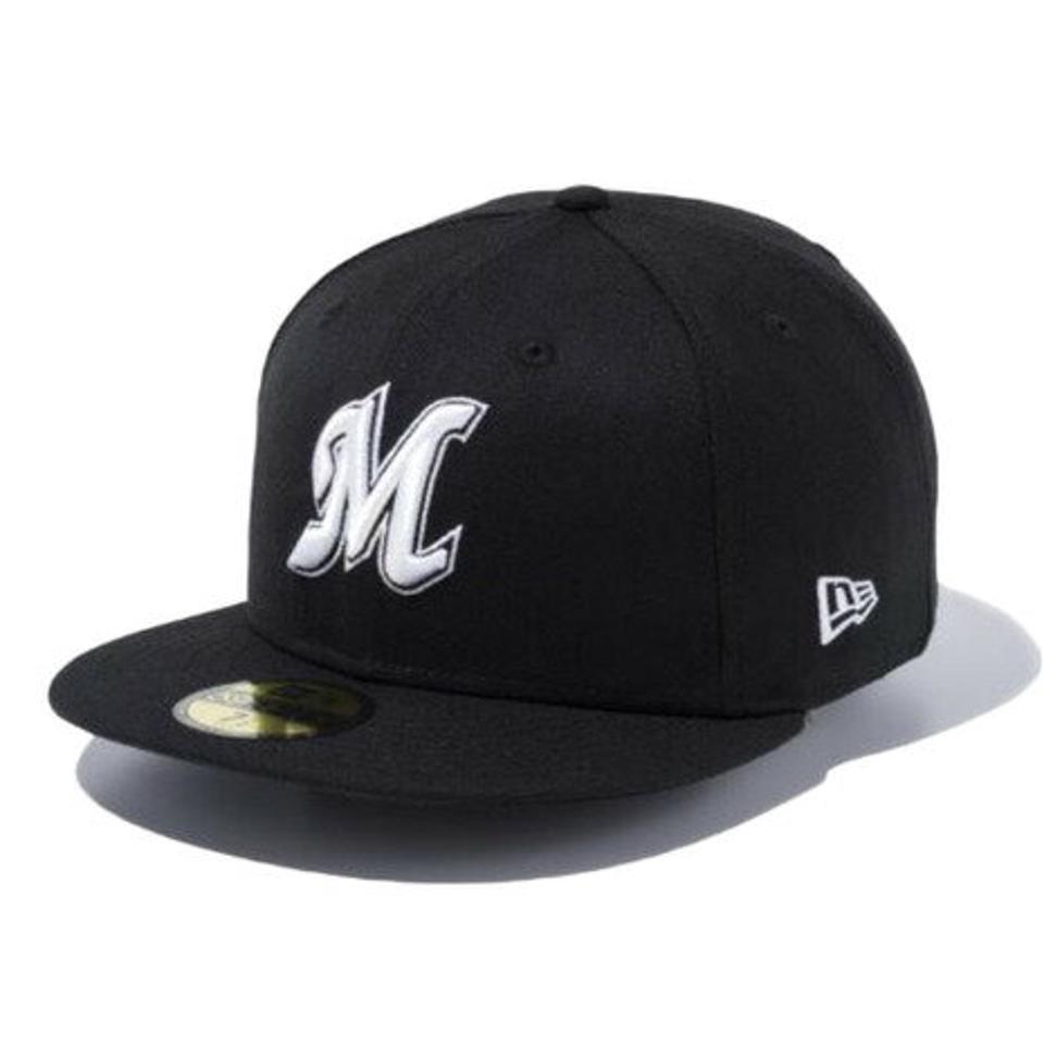 ニューエラ（NEW ERA）（メンズ、レディース）59FIFTY 千葉ロッテマリーンズ キャップ 12746993