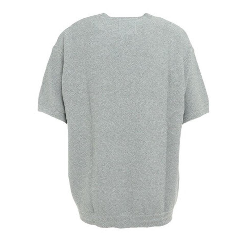 【5/10 24h限定 エントリー＆対象3店舗買い回りで最大P10倍！】エルケクス（ELKEX）（メンズ）半袖Tシャツ メンズ PIQUE KNIT EKM3S10011 MGRY