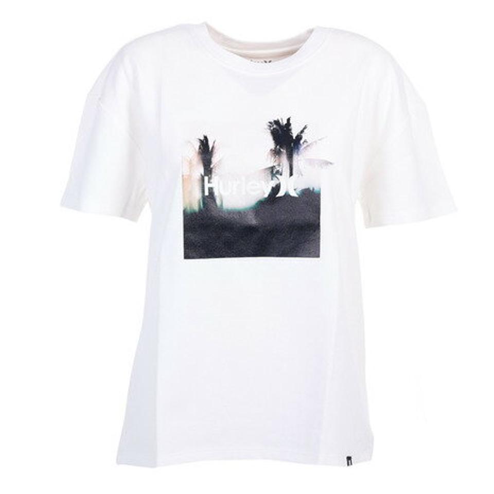【10％OFFクーポン 3/15まで】ハーレー（HURLEY）（レディース）GF CREW BALI 半袖Tシャツ 22 WSS2100003-WHT