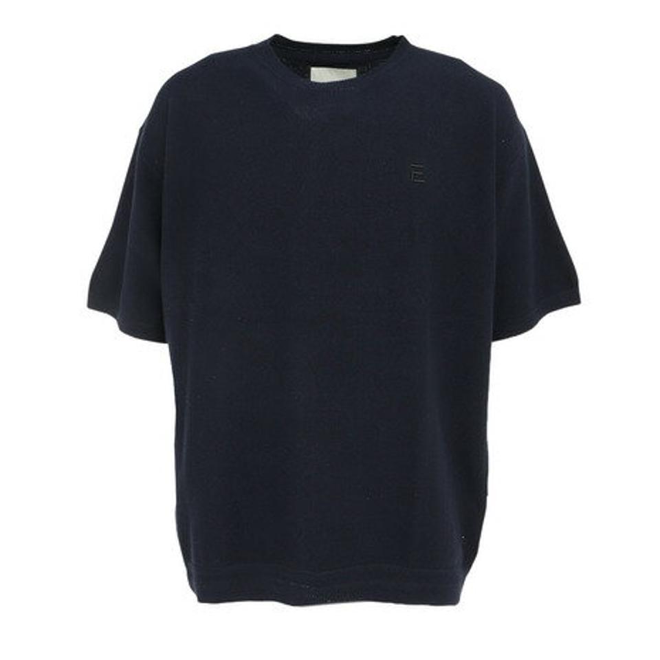 エルケクス（ELKEX）（メンズ）半袖Tシャツ メンズ PIQUE KNIT EKM3S10011 NVY