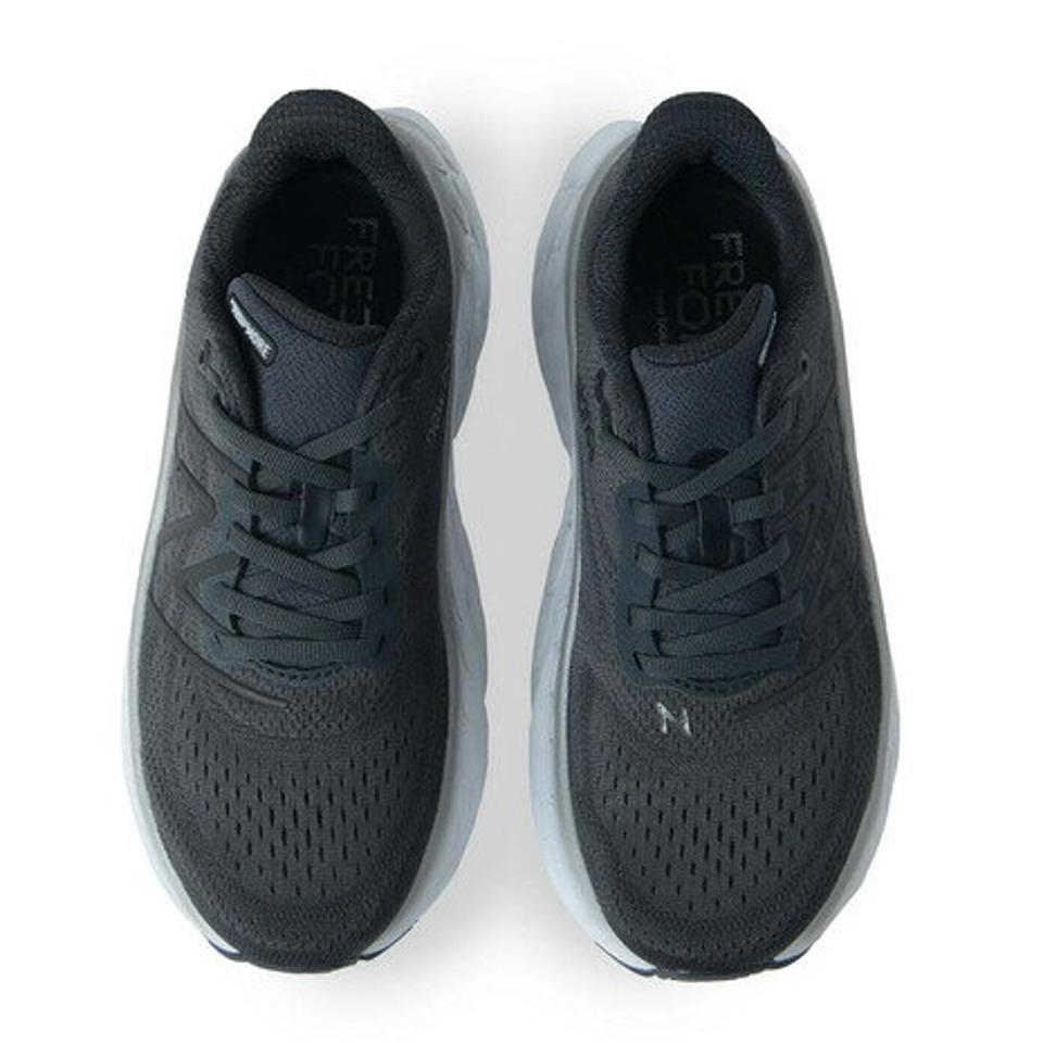 ニューバランス（new balance）（レディース）ランニングシューズ フレッシュフォーム X モア v4 黒 くろ クロ ブラック WMORBK4D スニーカー 厚底 マラソン