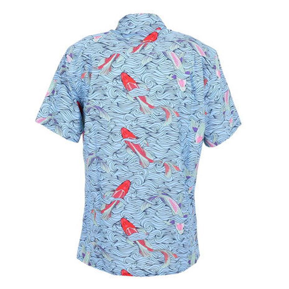 ハーレー（HURLEY）（メンズ）PHANTOM SHIRT KOI 半袖シャツ 22 DA4191-418