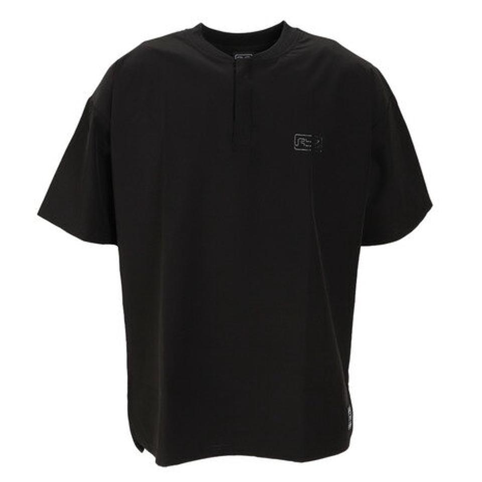 ライズ（RYZ）（メンズ）MFX HENLEY ショートスリーブ RZ10EG23SS0020 BLK