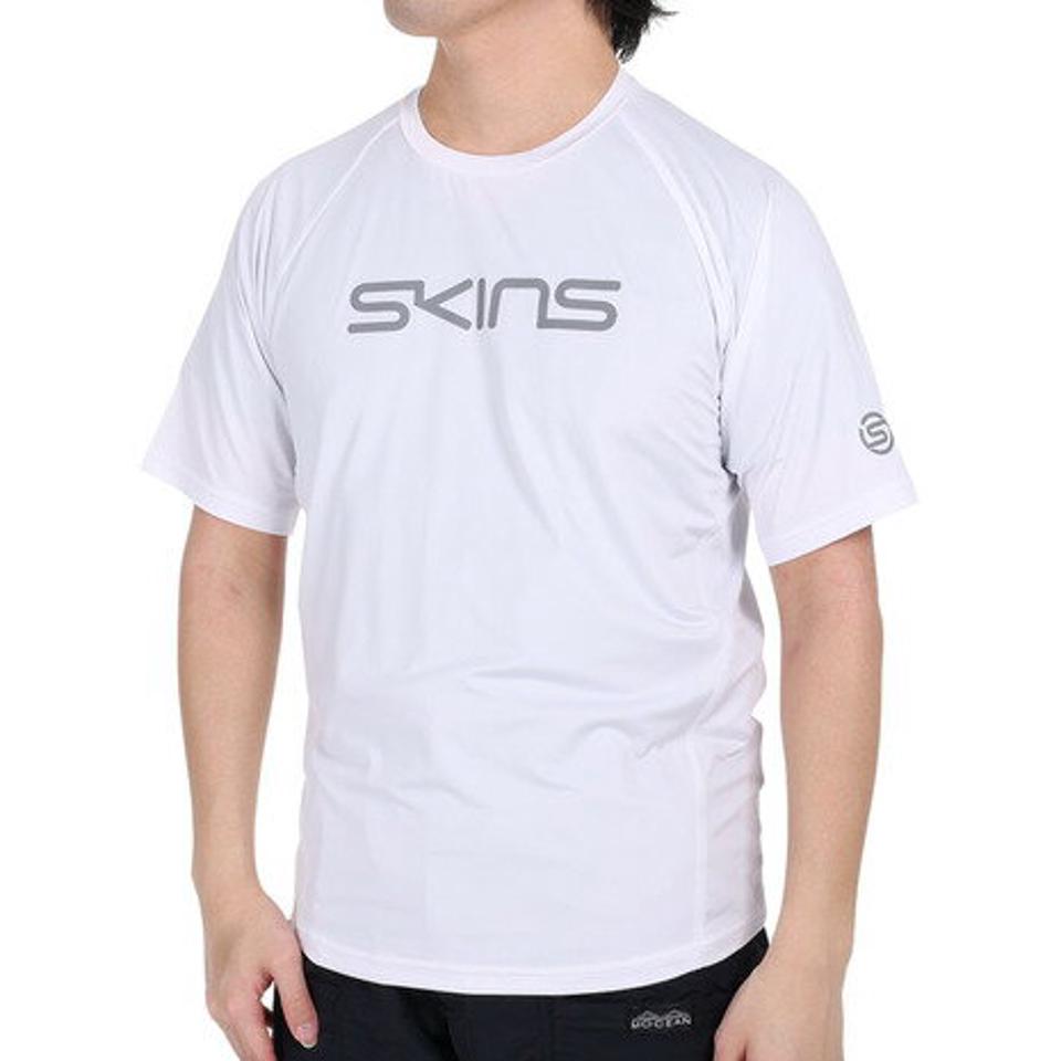 スキンズ（SKINS）（メンズ）メッシュ切り替え 半袖Tシャツ 184-28341