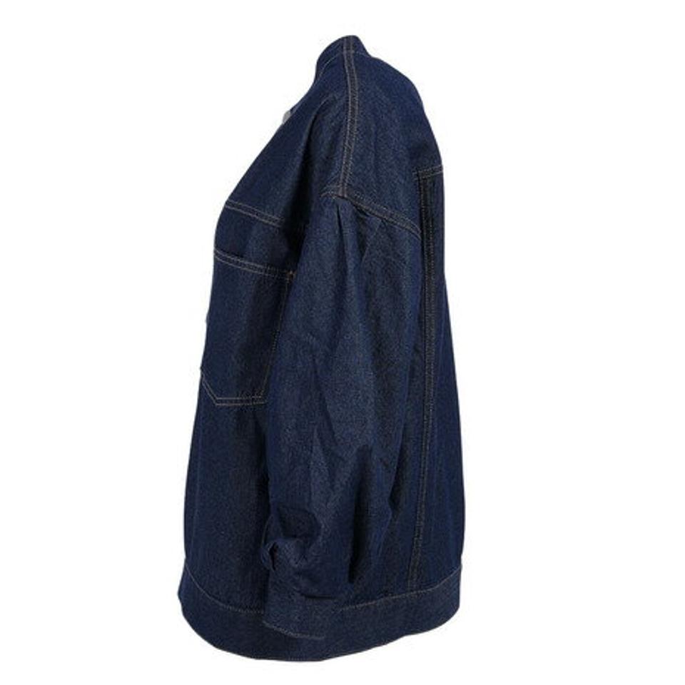 【20％OFFクーポン対象！3/30まで】クローバーリーフ（LOVERS' LANE 45）（レディース）デニム 袖タックブラウス 31800908-BLU