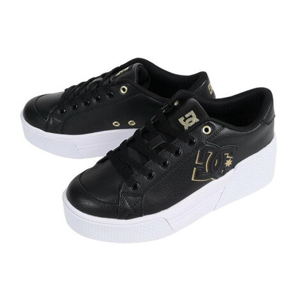 【7/17 9:59までエントリーでP5倍！】ディーシー・シュー（DC SHOE）（レディース）スニーカー ボーダーシューズ CHELSEA LITE WEDGE 23SPDW231601201