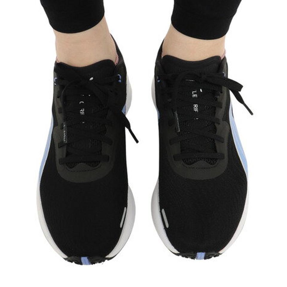 プーマ（PUMA）（レディース）ランニングシューズ ウィメンズ エレクトリファイ ニトロ 2 ブラック 37689811 スニーカー ジョギング トレーニング 軽量