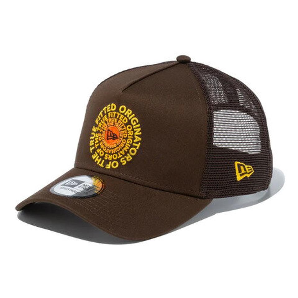 ニューエラ（NEW ERA）（メンズ、レディース）キャップ 9FORTY A-Frame トラッカー Circle OOTTF サークルロゴ 13515901