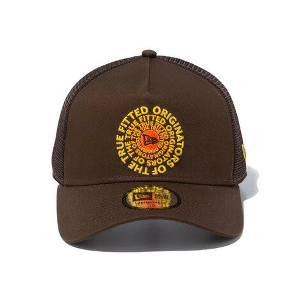 ニューエラ（NEW ERA）（メンズ、レディース）キャップ 9FORTY A-Frame トラッカー Circle OOTTF サークルロゴ 13515901