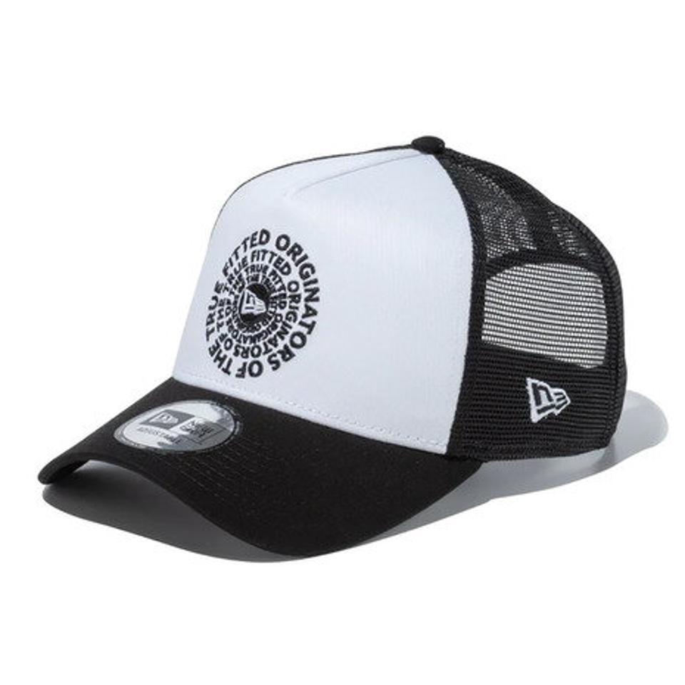 【5/10 24h限定 エントリー＆対象3店舗買い回りで最大P10倍！】ニューエラ（NEW ERA）（メンズ、レディース）キャップ 9FORTY A-Frame トラッカー Circle OOTTF サークルロゴ 13515900