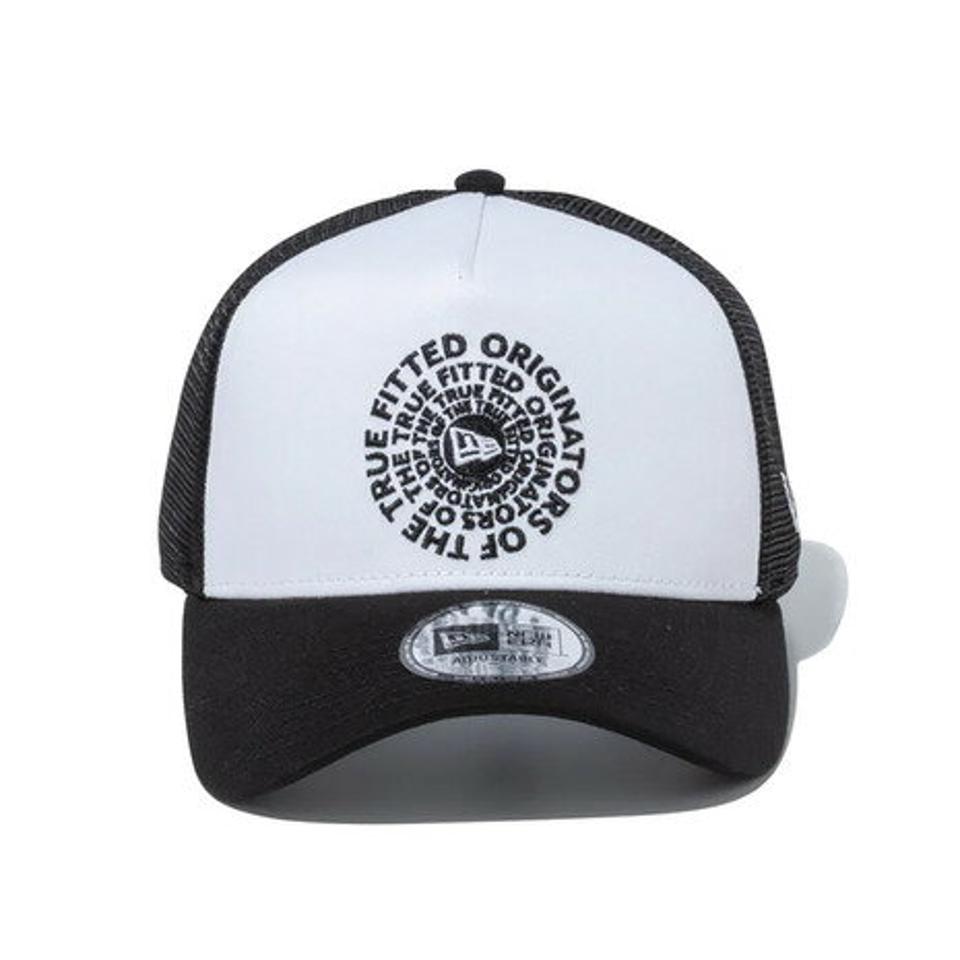 【5/10 24h限定 エントリー＆対象3店舗買い回りで最大P10倍！】ニューエラ（NEW ERA）（メンズ、レディース）キャップ 9FORTY A-Frame トラッカー Circle OOTTF サークルロゴ 13515900