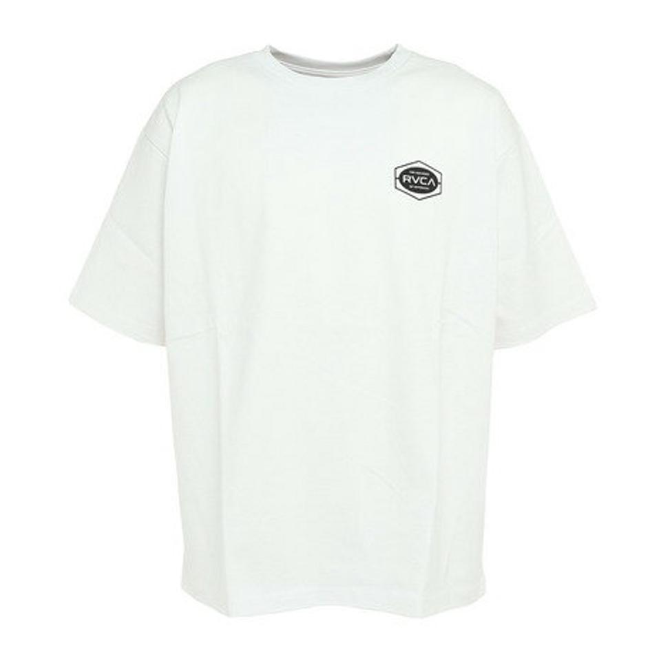 ルーカ（RVCA）（メンズ）半袖Tシャツ メンズ INDUSTRIAL BD041224 WHT