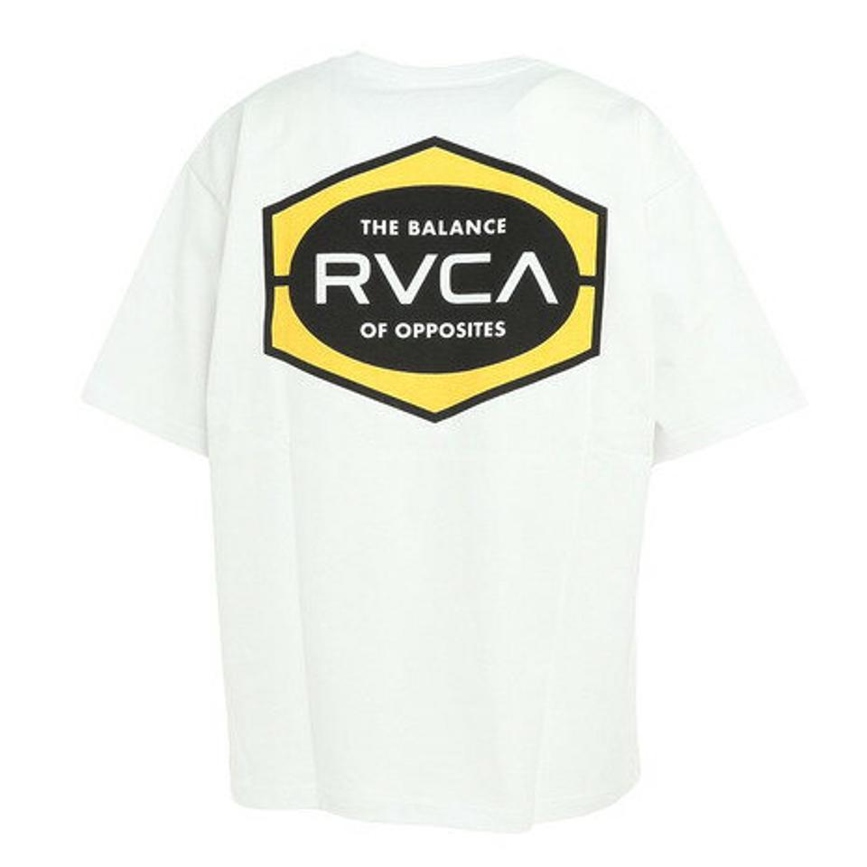 ルーカ（RVCA）（メンズ）半袖Tシャツ メンズ INDUSTRIAL BD041224 WHT