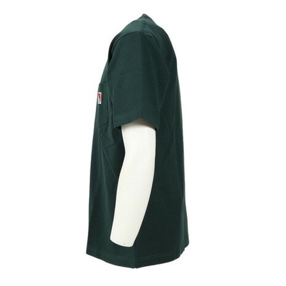 【2点10%OFFクーポン対象！8/10まで】ベンデイビス（BEN DAVIS）（メンズ）半袖シャツ メンズ BENピスポケットTシャツ 23580000-GRN