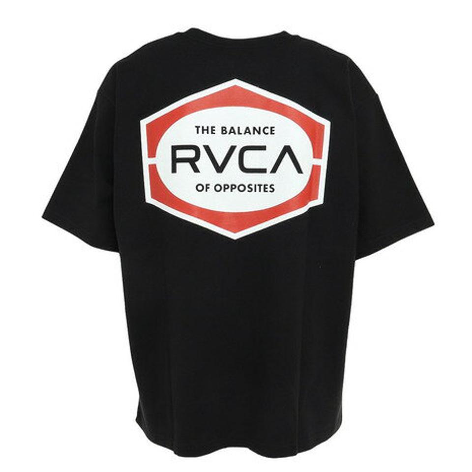 【3/10 24h限定 エントリー＆対象3店舗以上買い回りで最大P10倍！】ルーカ（RVCA）（メンズ）半袖Tシャツ メンズ INDUSTRIAL BD041224 BLK