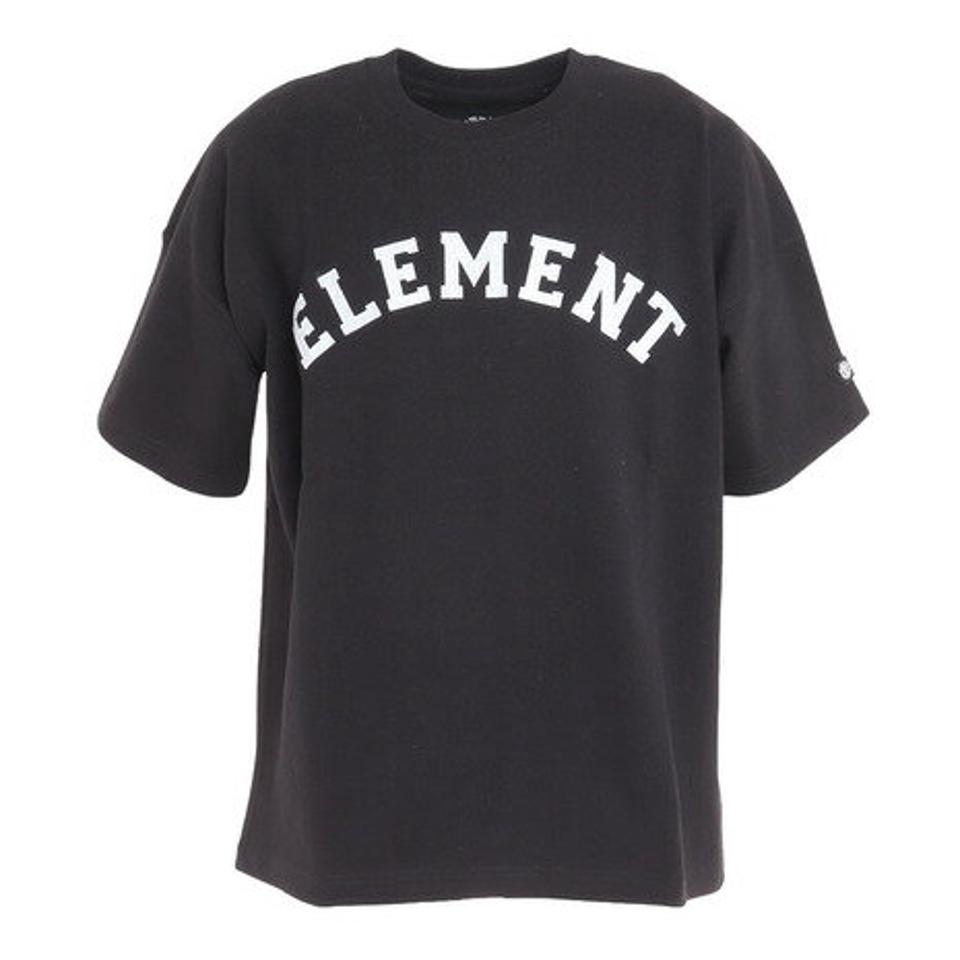 エレメント(ELEMENT)(メンズ)半袖 Tシャツ メンズ COLLEGE BD021237 FBK