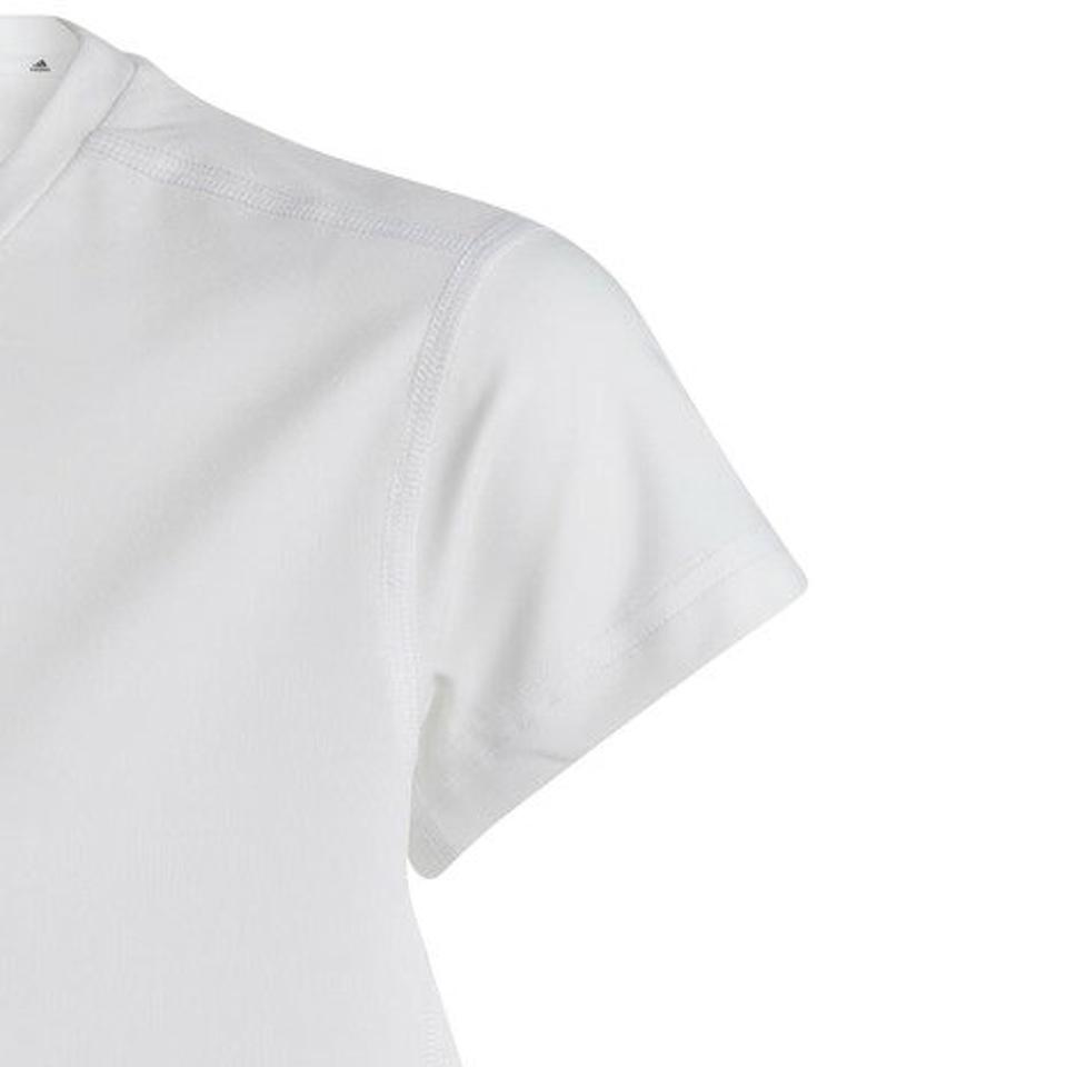 アディダス（adidas）（キッズ）ジュニア トレーニング AEROREADY スリーストライプス Tシャツ ECJ16-IC0358