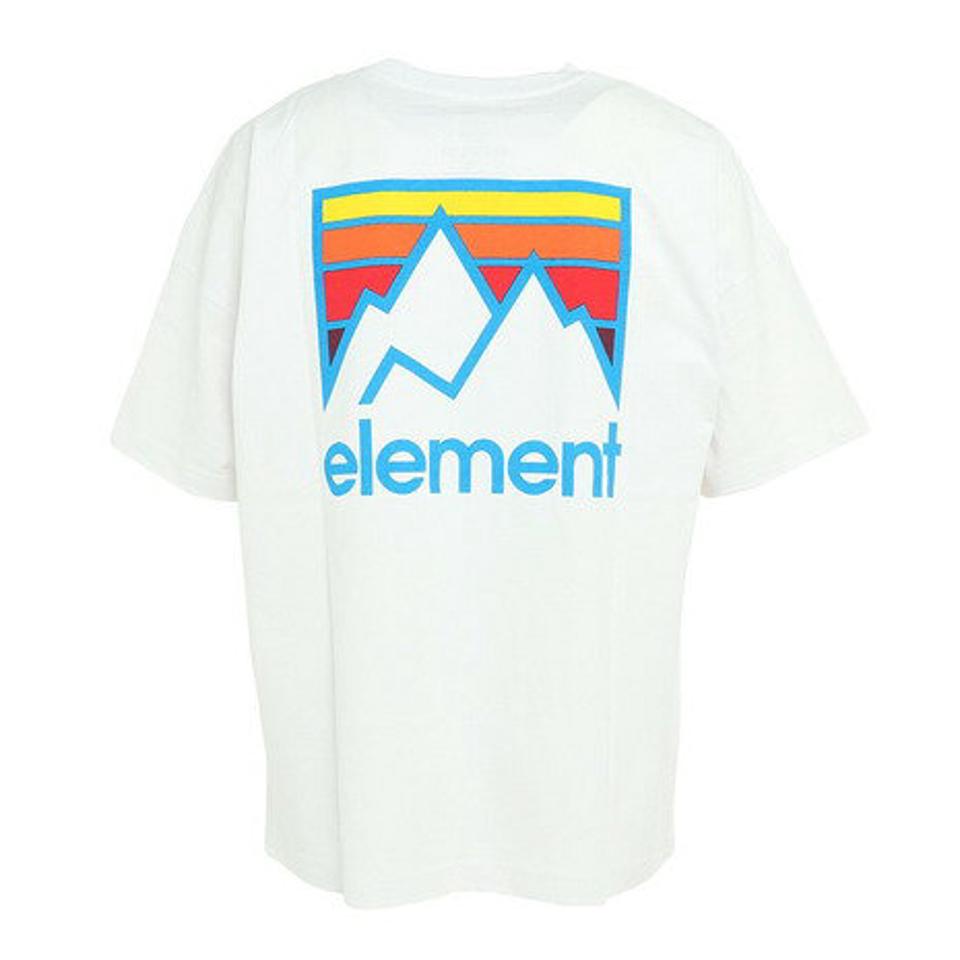 エレメント(ELEMENT)(メンズ)半袖 Tシャツ メンズ JOINT BD021243 WHT